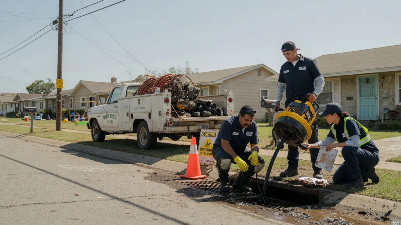 Drain Cleaning in Marietta, TX near me